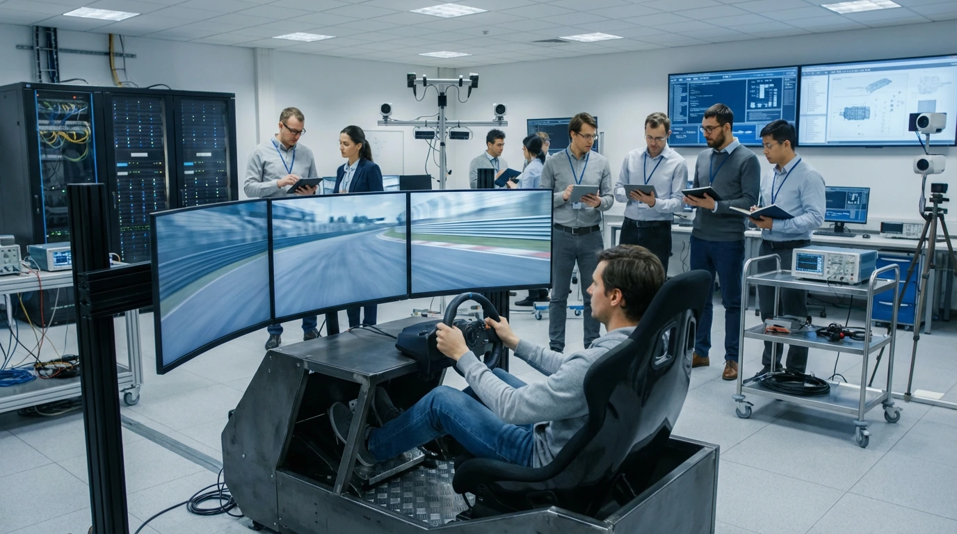 Racing AI at CES Shows How Virtual Testing Is Reshaping Autonomous Driving