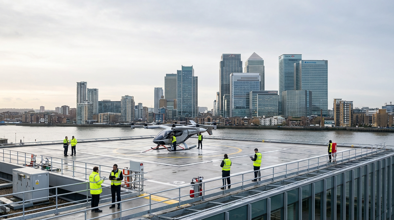 London’s Air Taxi Ambition Tests Whether Electric Flight Can Move Beyond the Prototype