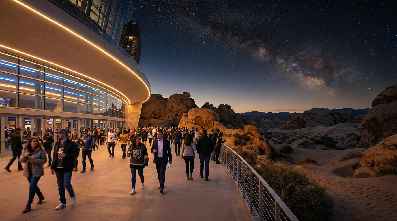 From Neon to Night Skies: What a Vegas Arena Partnership Signals for U.S. Travel