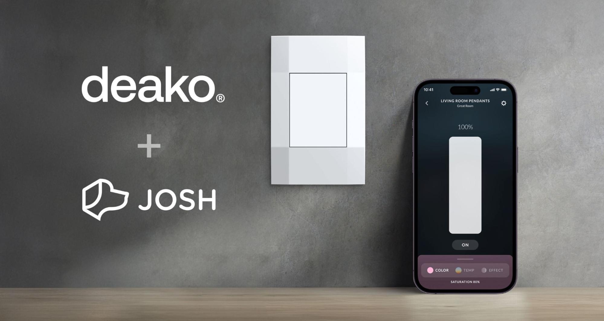Deako and Josh.ai’s Lighting Deal Reflects a Shift Toward “Invisible” Smart Homes