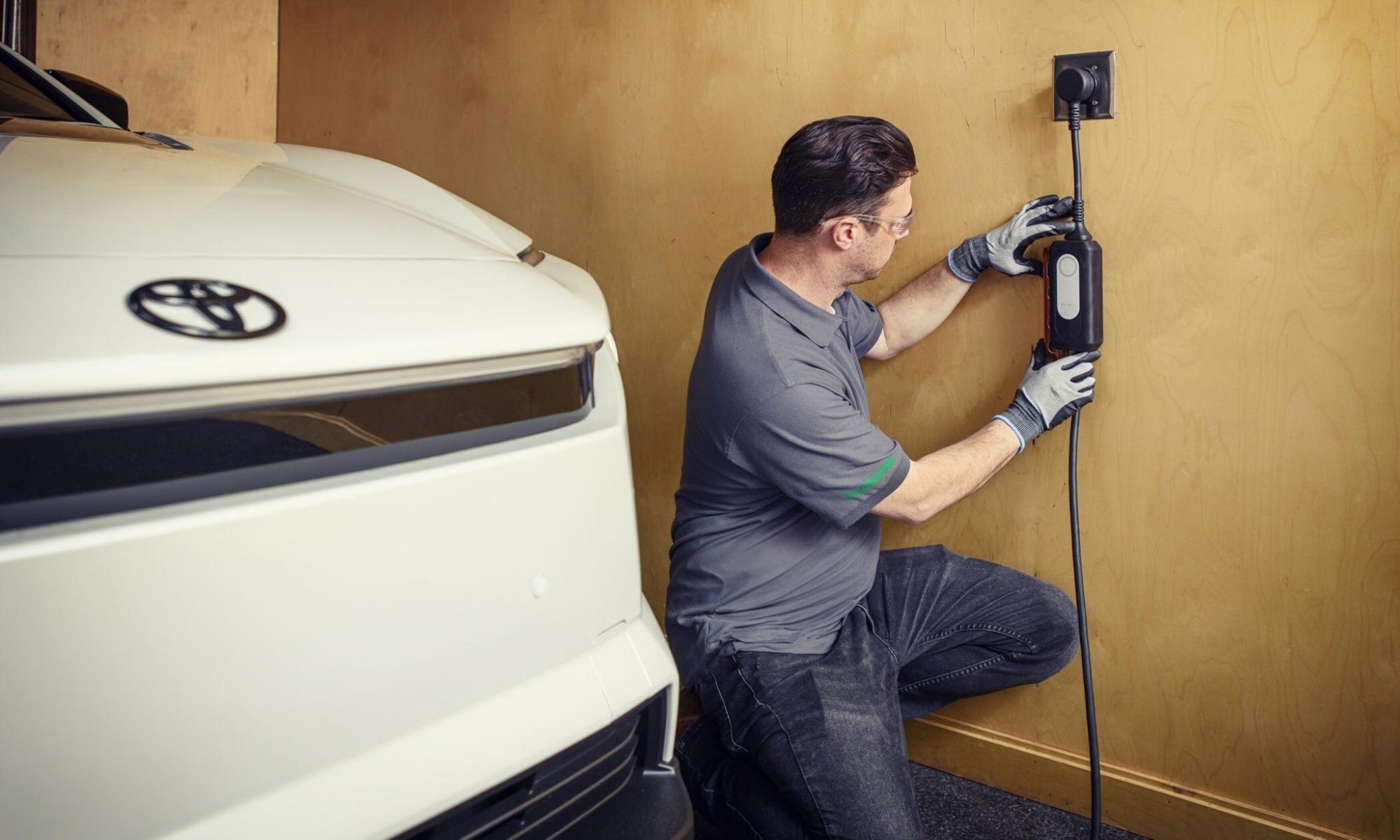 Toyota Ties EV Sales to Easier Home Charging Setup