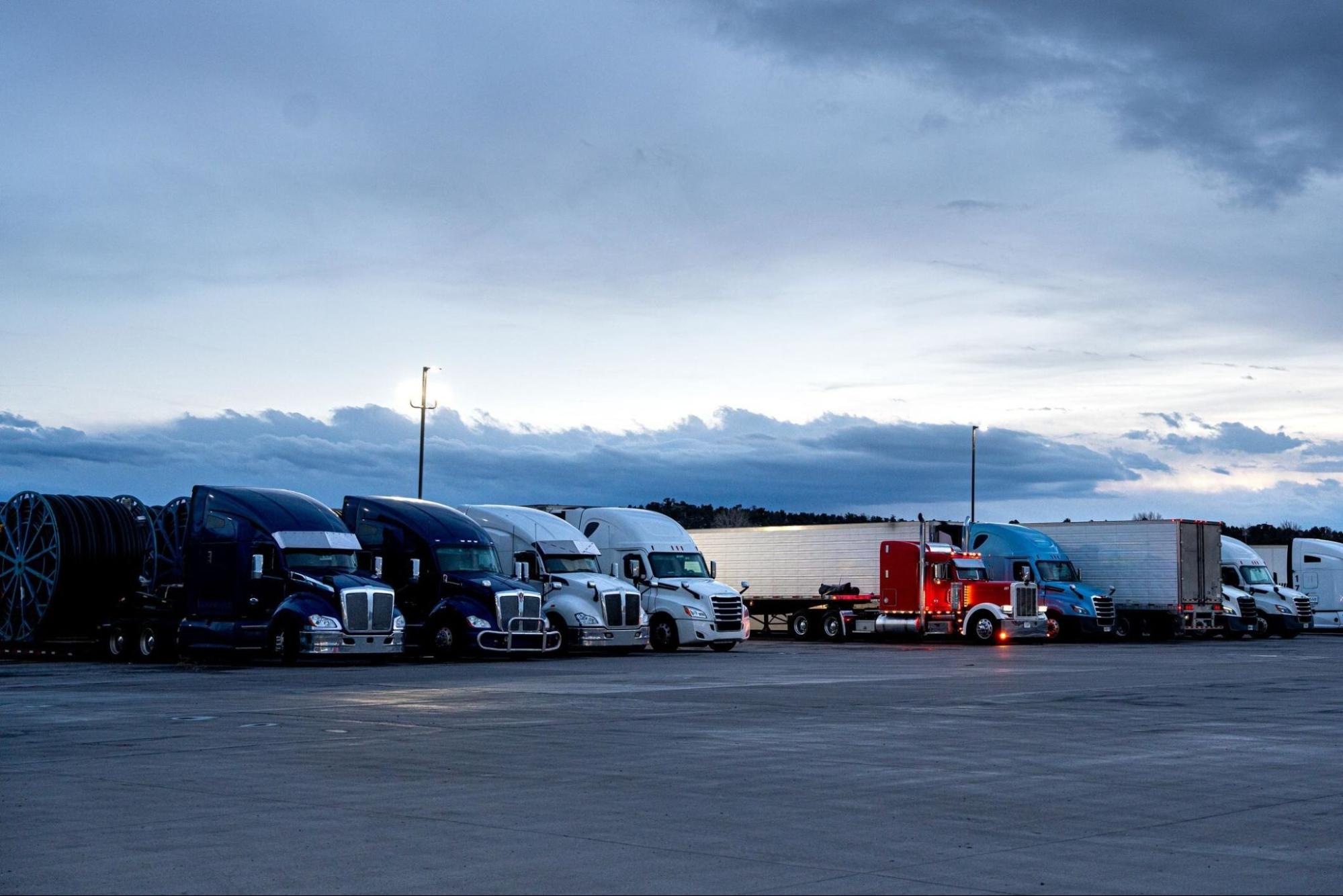 A Digital Tool Targets America’s Persistent Truck Parking Problem