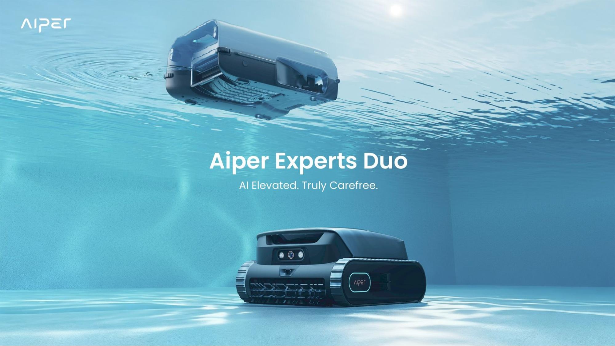 Aiper’s Dual-Robot System Rethinks the Pool Chore