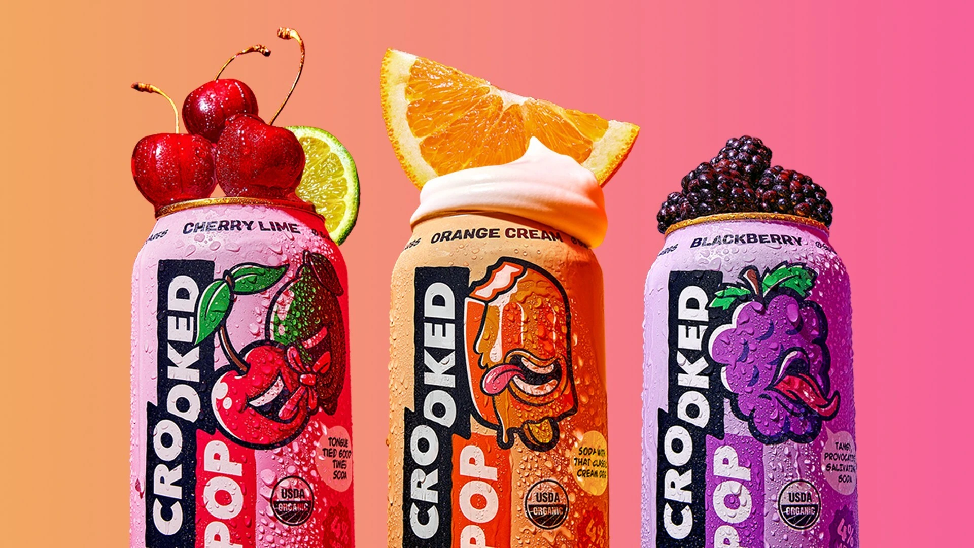 Crooked Pop Challenges Alcohol Norms with Organic, Zero-Sugar Formula