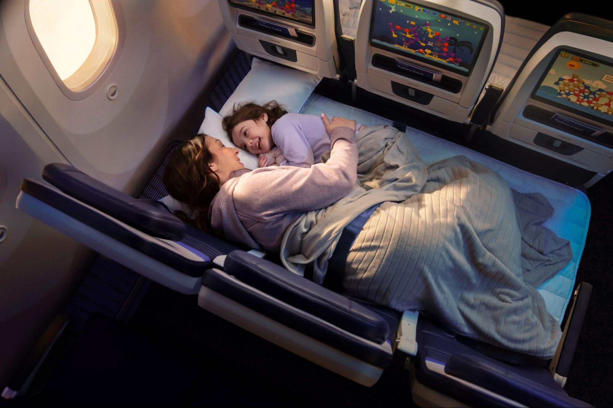 United Airlines Tests New Economy Comfort with Couch-Like Seating