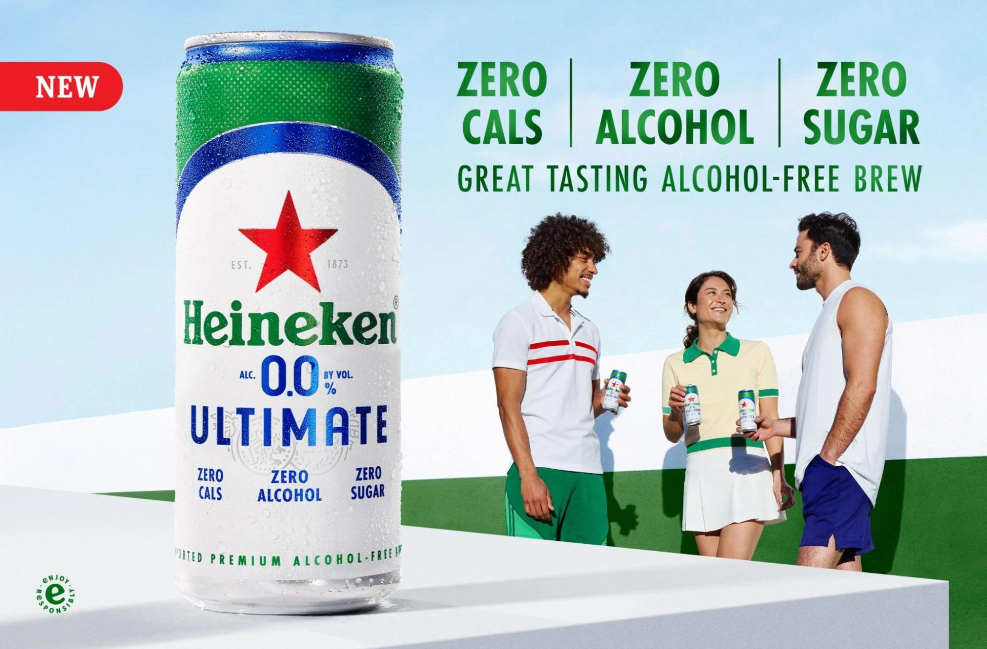 Heineken Experiments With a Zero-Everything Beer for Changing Drinkers