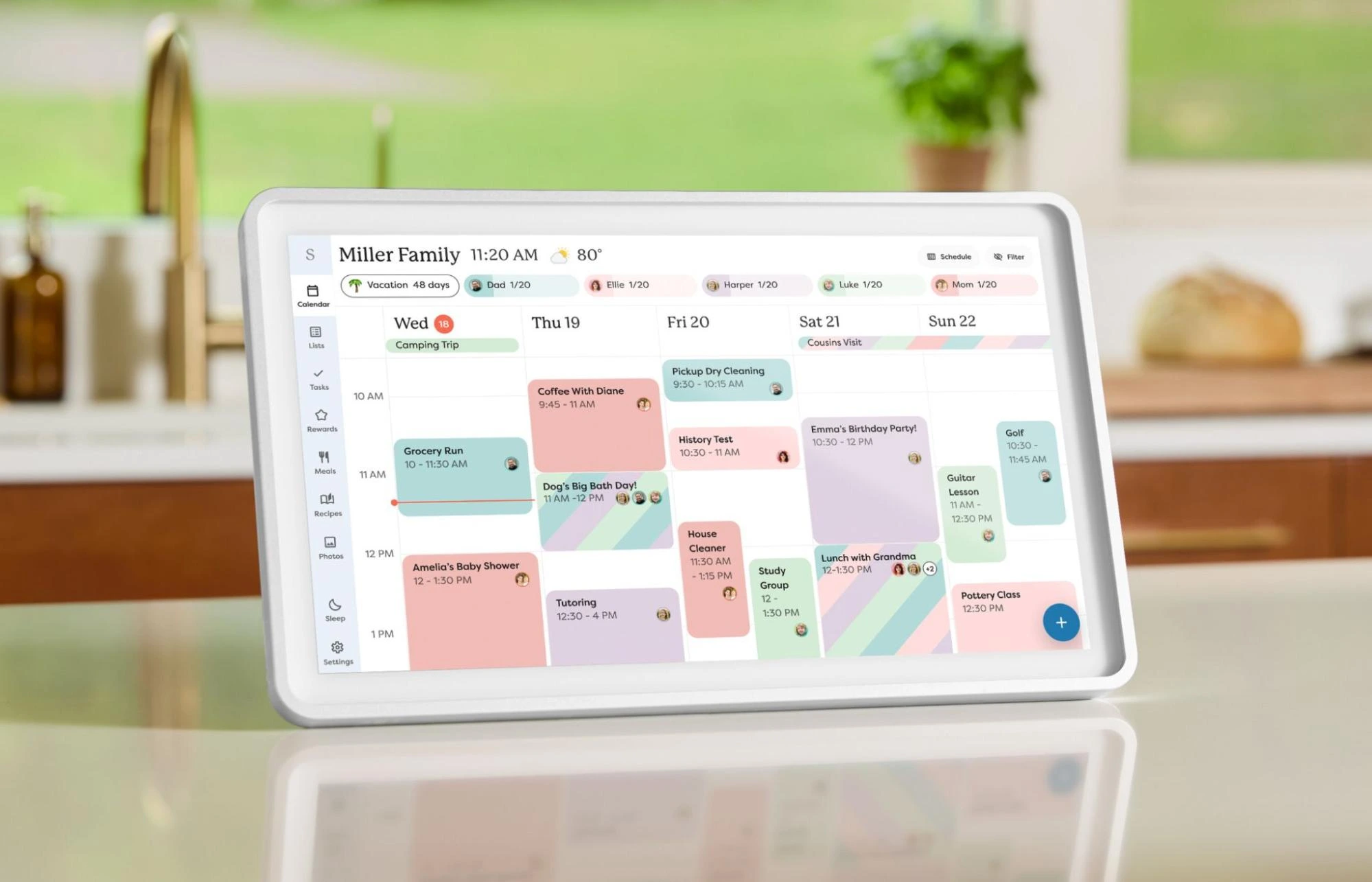 Skylight Calendar 2 Reflects Growing Demand for Shared Family Tech Hubs
