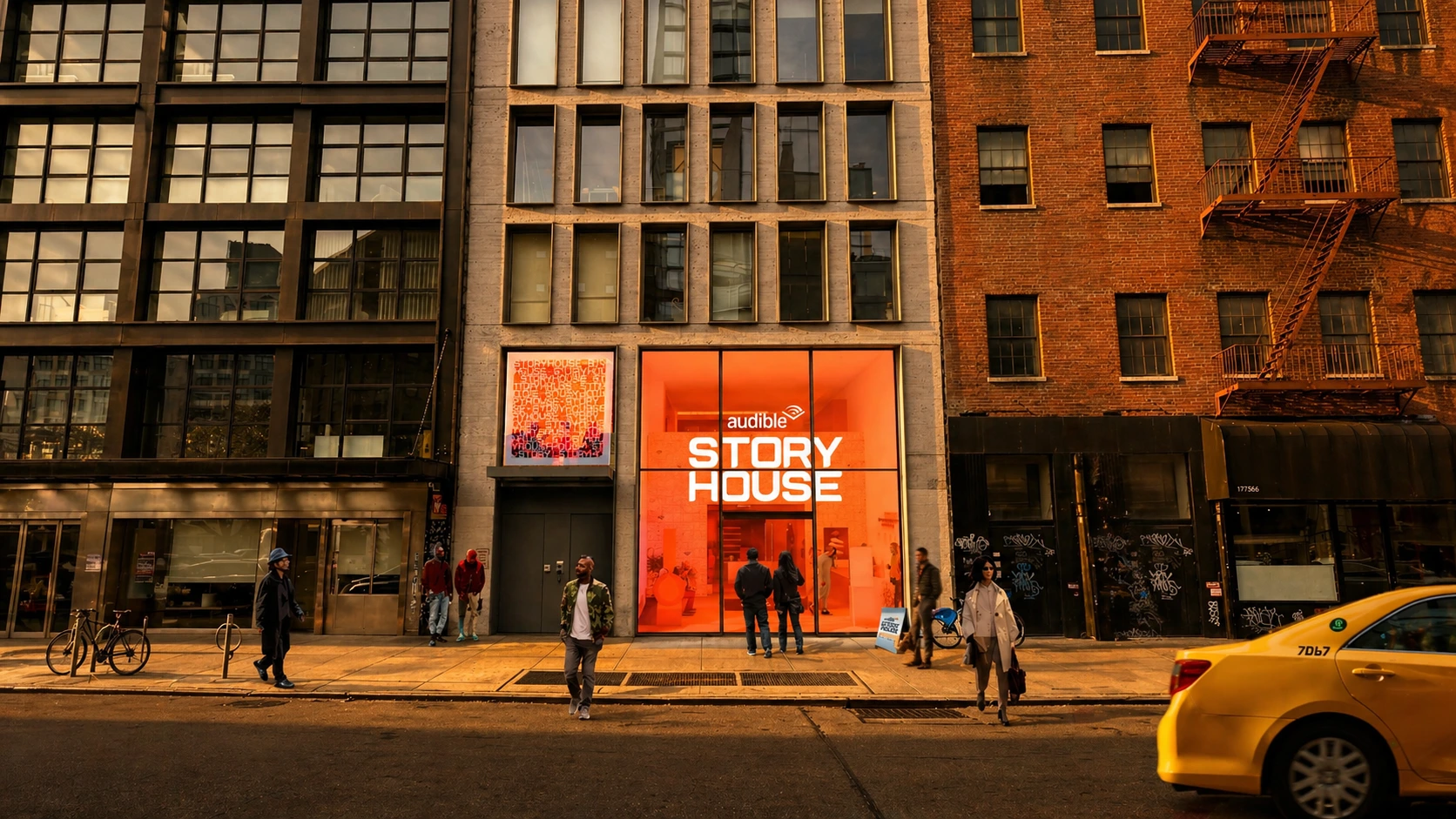 Audible Experiments With a Bookless Storefront for Audio Storytelling