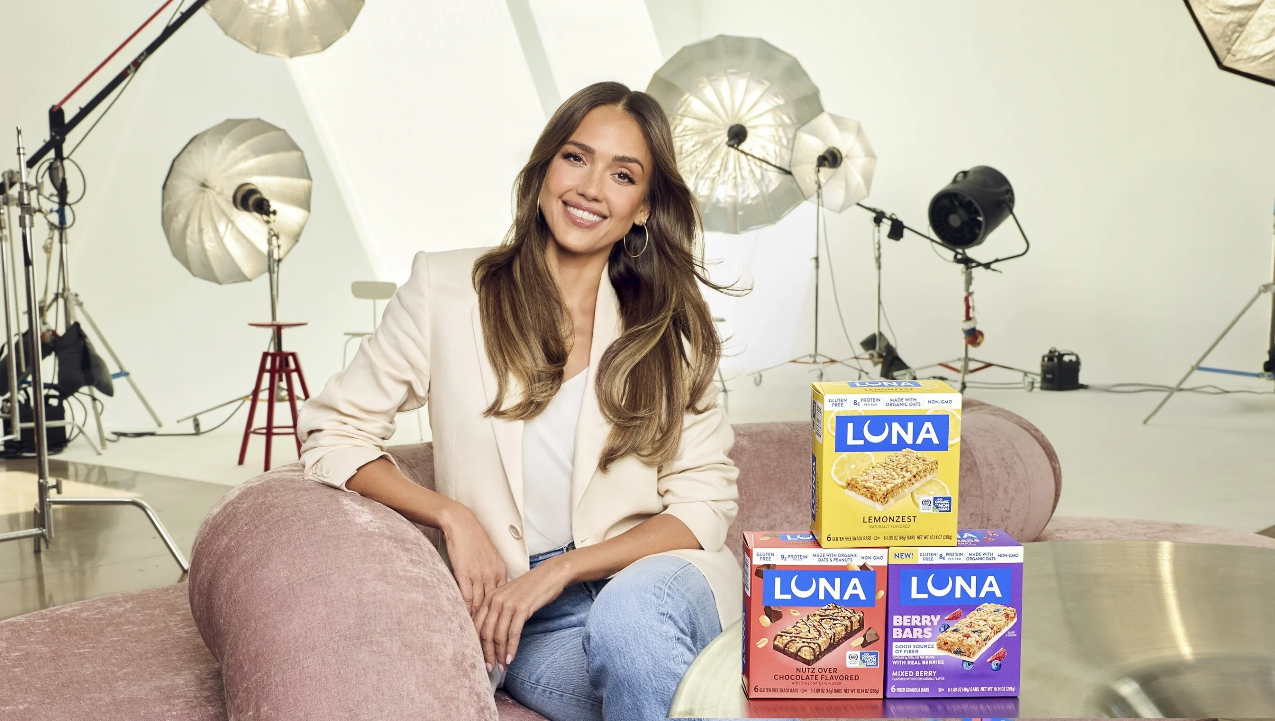 LUNA Bar Turns to Jessica Alba in Bid to Reignite Brand Momentum
