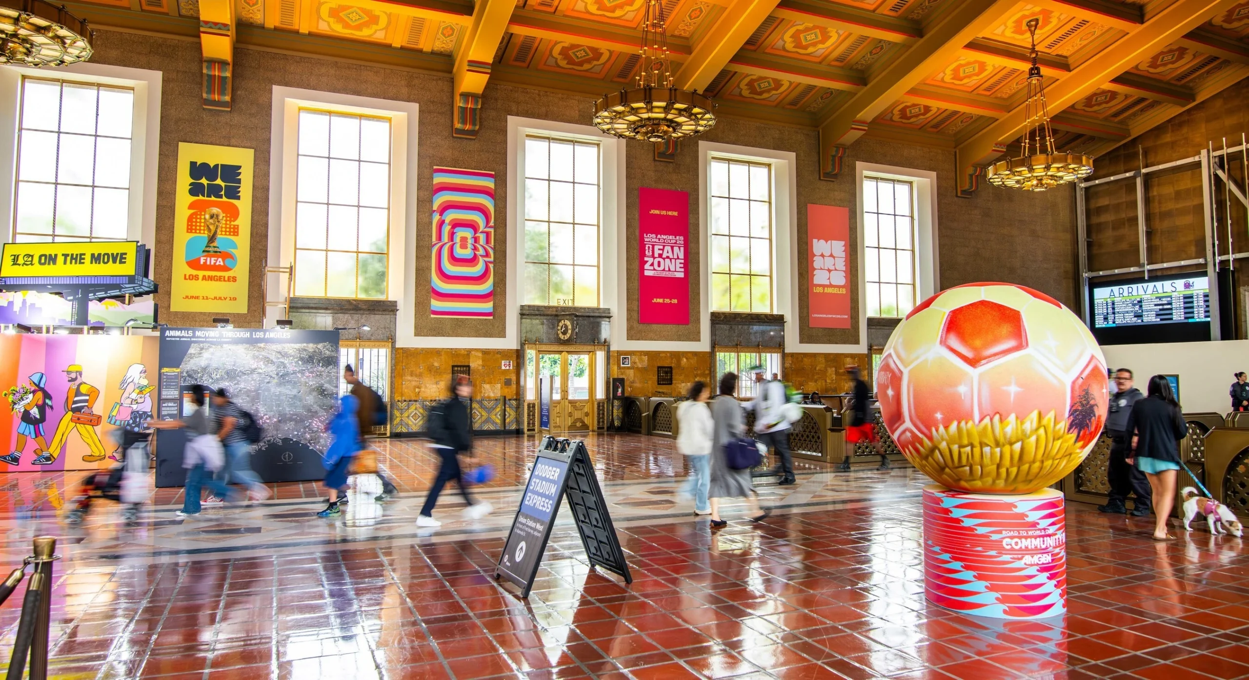 Union Station Becomes a Stage for Brands Ahead of World Cup Surge