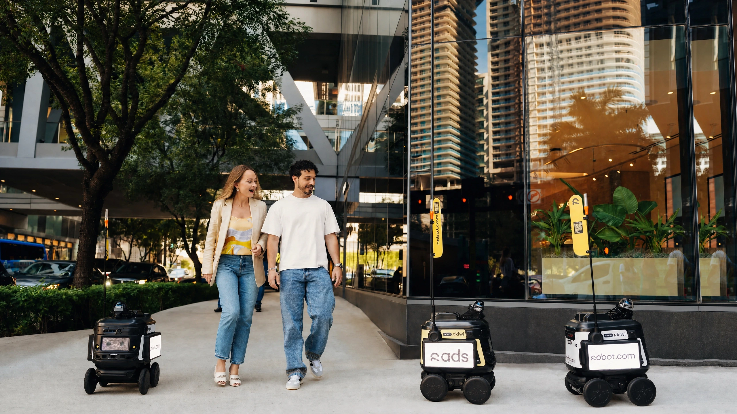 When Ads Start Moving: Robot.com Turns Machines Into Media