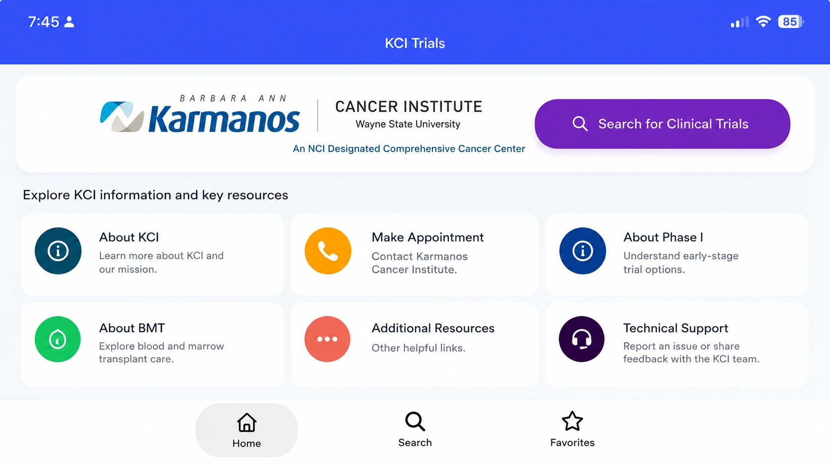 Karmanos Updates Clinical Trials App to Improve Access to Cancer Research