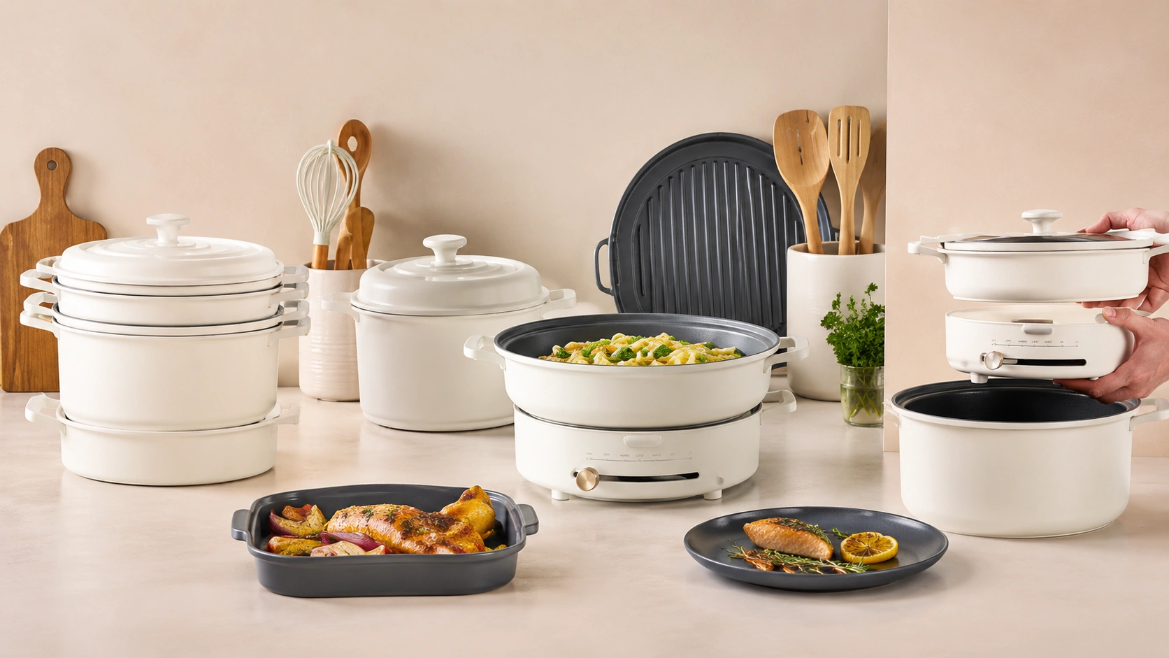 Compact Kitchens Drive Demand for Smarter, Space-Saving Cookware Designs