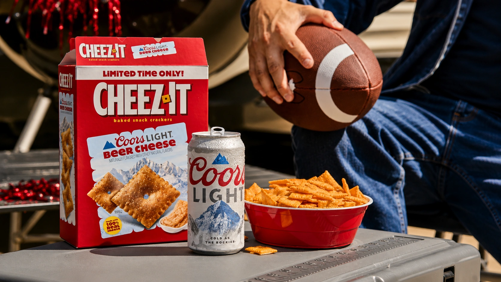 Cheez-It and Coors Light Turn a Classic Pairing Into a Seasonal Snack
