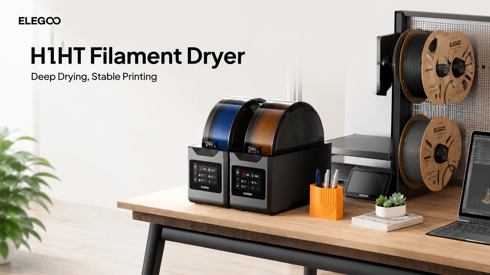 ELEGOO Targets a Common 3D Printing Challenge With New Filament Dryer