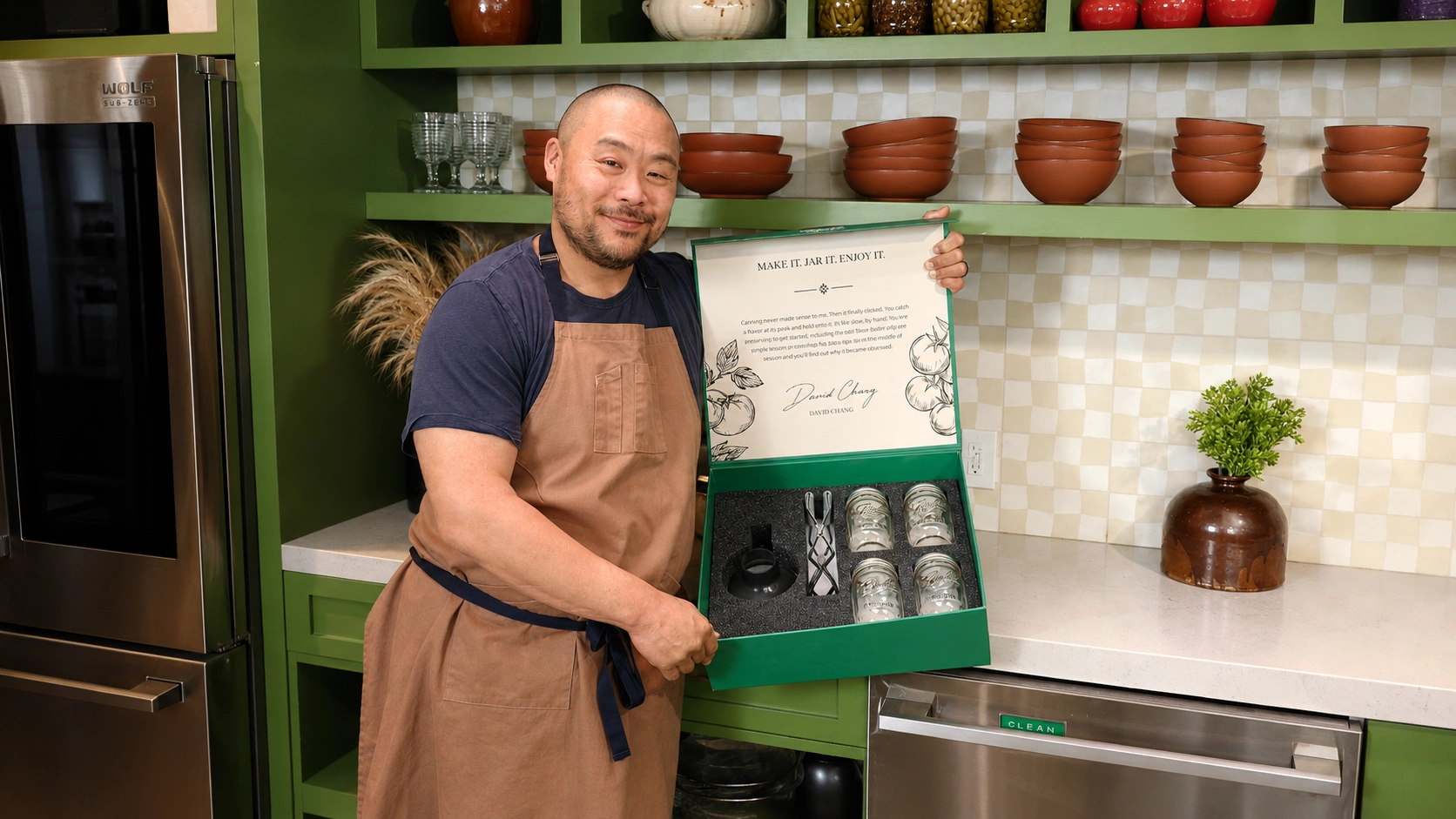 Ball and David Chang Spotlight the Return of Home Food Preservation