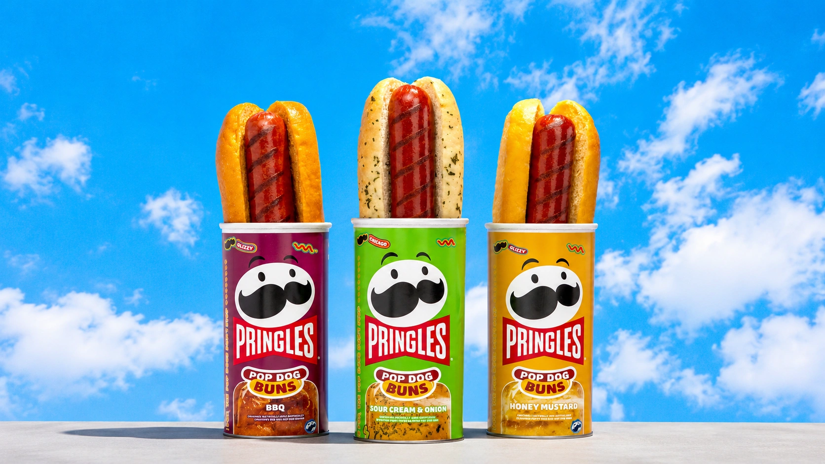 Pringles Reinvents the Hot Dog Bun With a Playful Twist on Summer Cookouts
