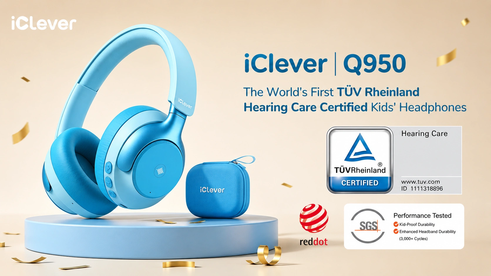 iClever’s Q950 Reflects a New Focus on Children’s Everyday Hearing Health