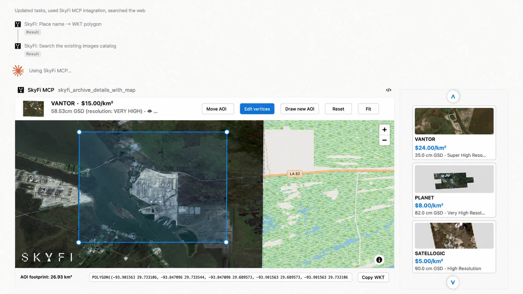SkyFi Brings Satellite Imagery Into Everyday AI Conversations
