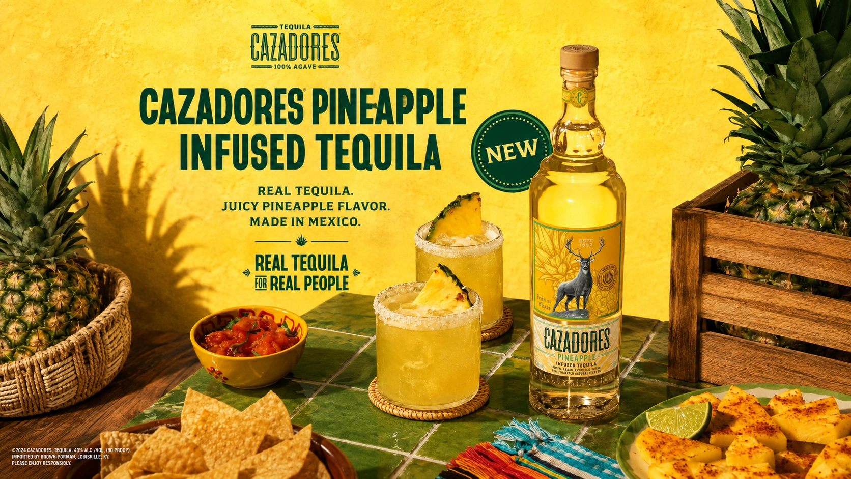 Tequila CAZADORES Expands Into Infused Spirits With a Tropical Twist