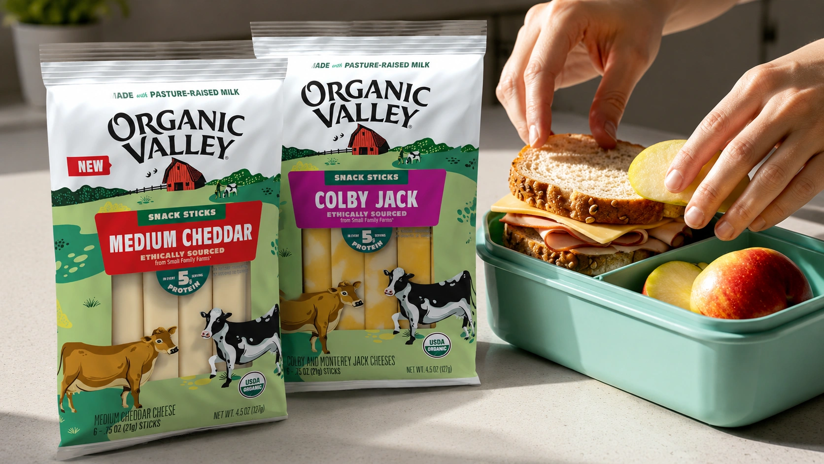 Organic Valley Brings Organic Dairy Into the Growing Grab-and-Go Snack Market