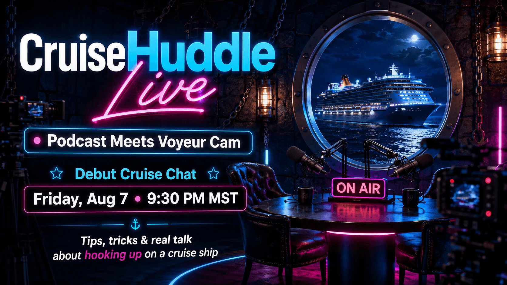 CruiseHuddle Brings Live Conversation To Cruise Travel’s Social Side
