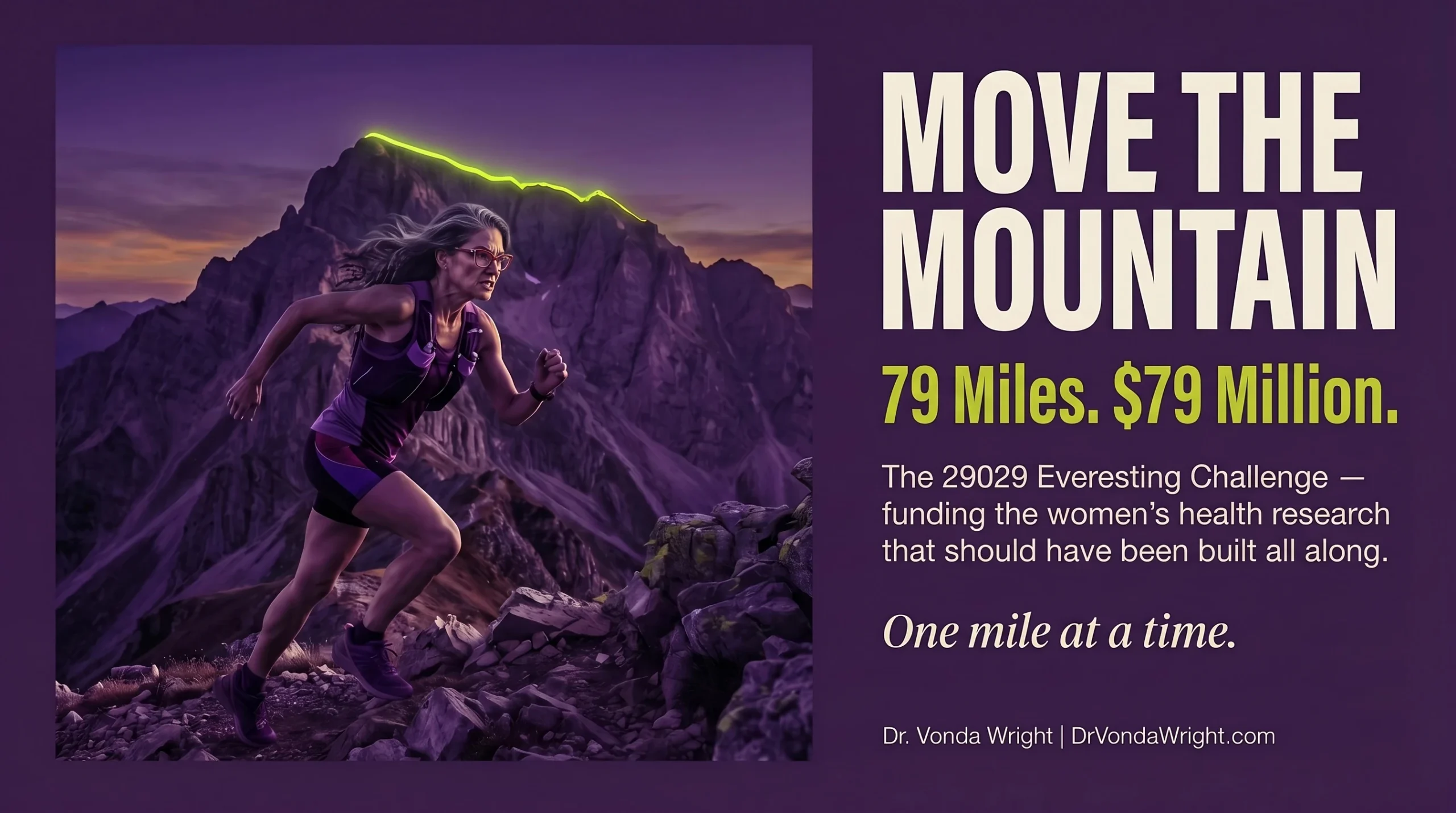 Move the Mountain Campaign Ties Endurance Fundraising to Women’s Health Research