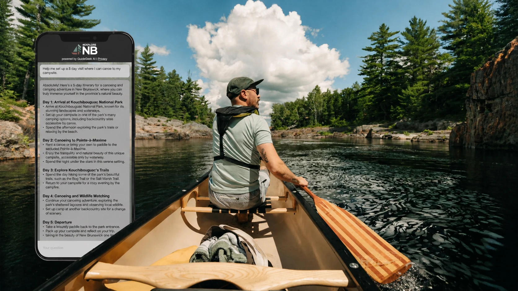 GuideGeek Brings Personalised AI Trip Planning to New Brunswick Tourism