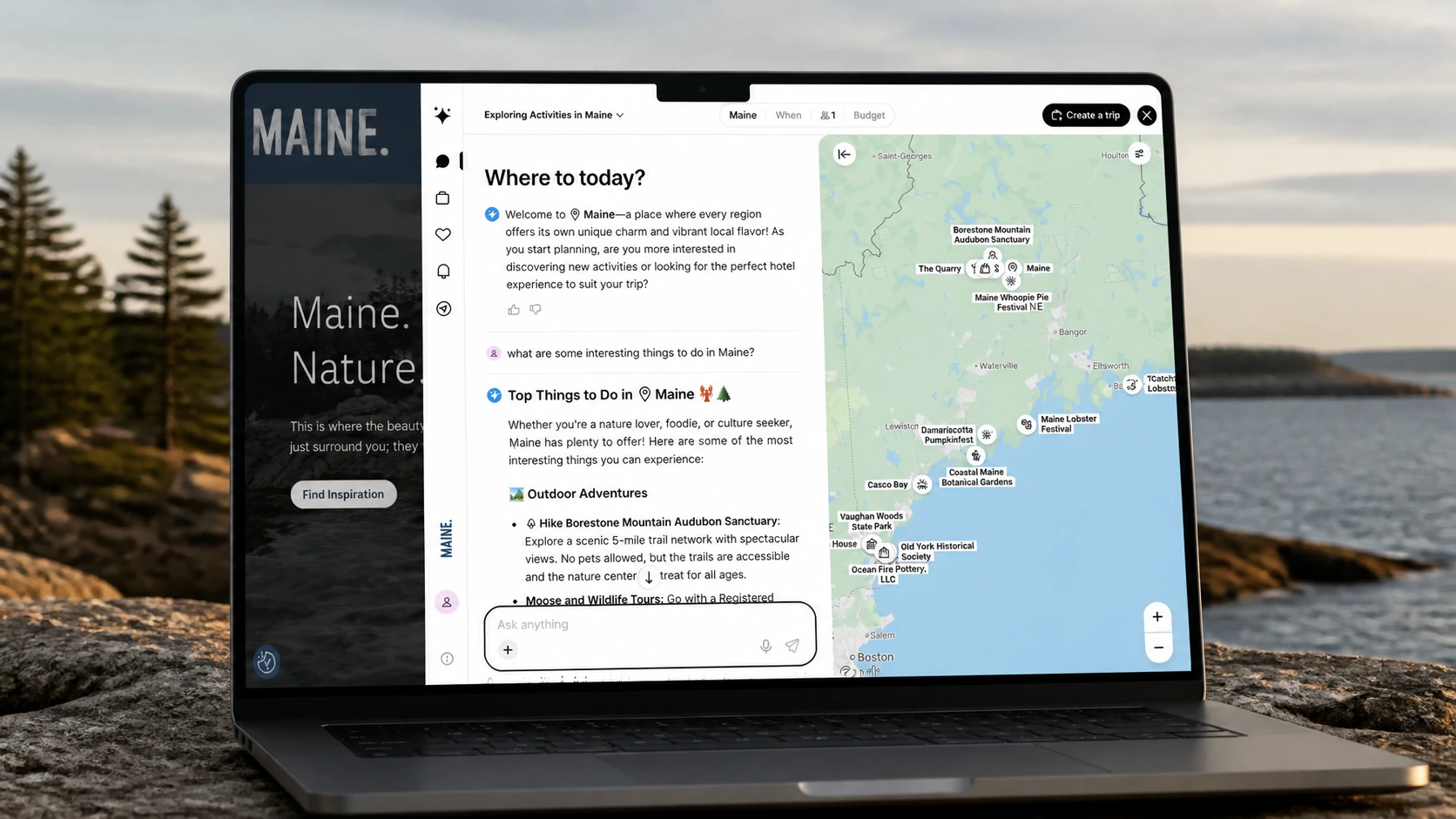 Mindtrip Brings Conversational AI Into Maine’s Tourism Planning