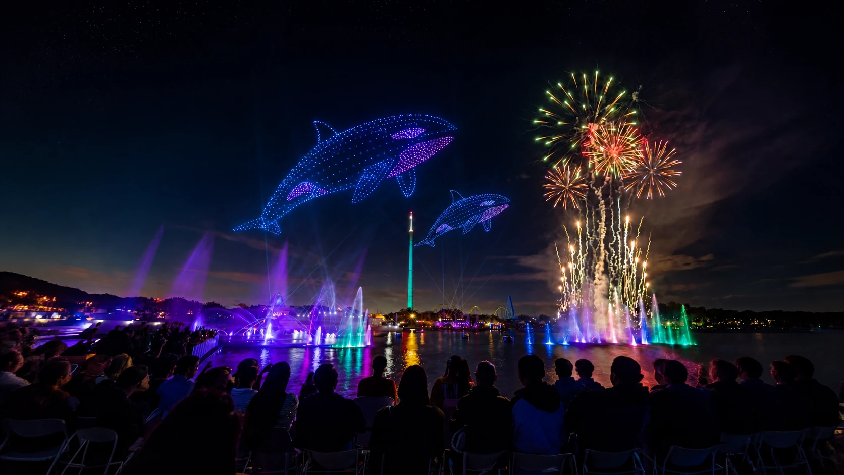 SeaWorld Builds Summer Evenings Around Drones, Animals And Live Entertainment