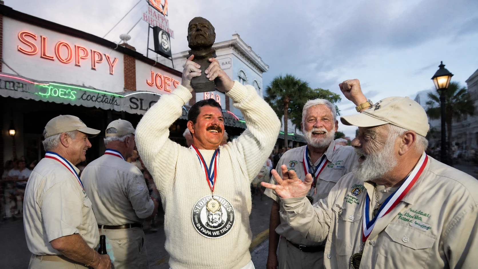 A Young Hemingway Recasts Key West’s Annual Look-Alike Tradition