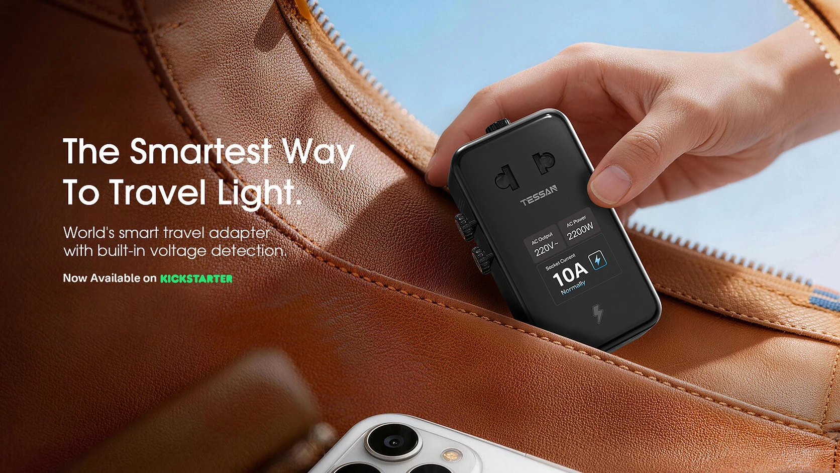 TESSAN Reframes Travel Charging Around Weight, Clarity and Peace of Mind