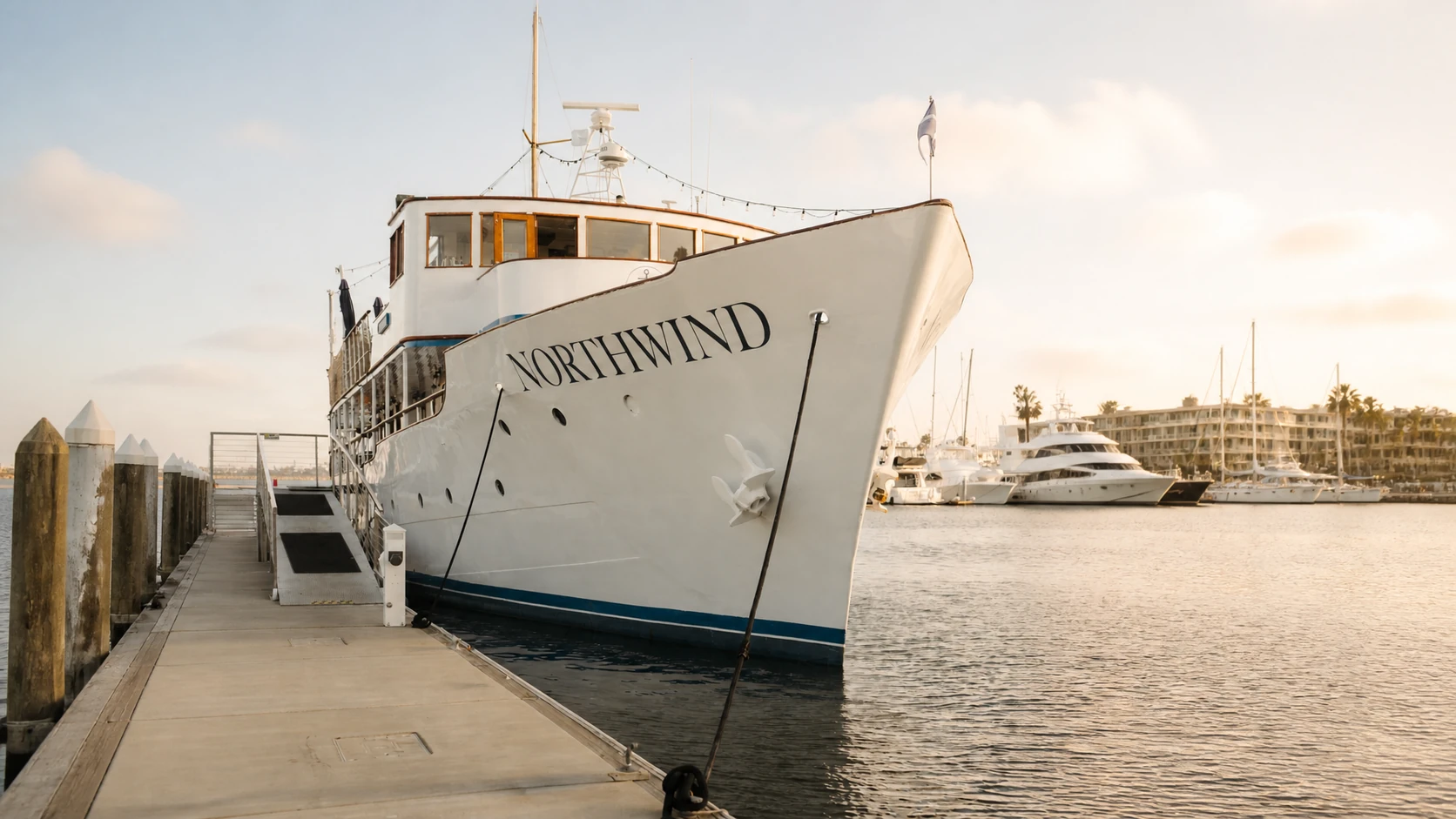 The Northwind Experience Turns a Historic Yacht Into a Waterfront Destination