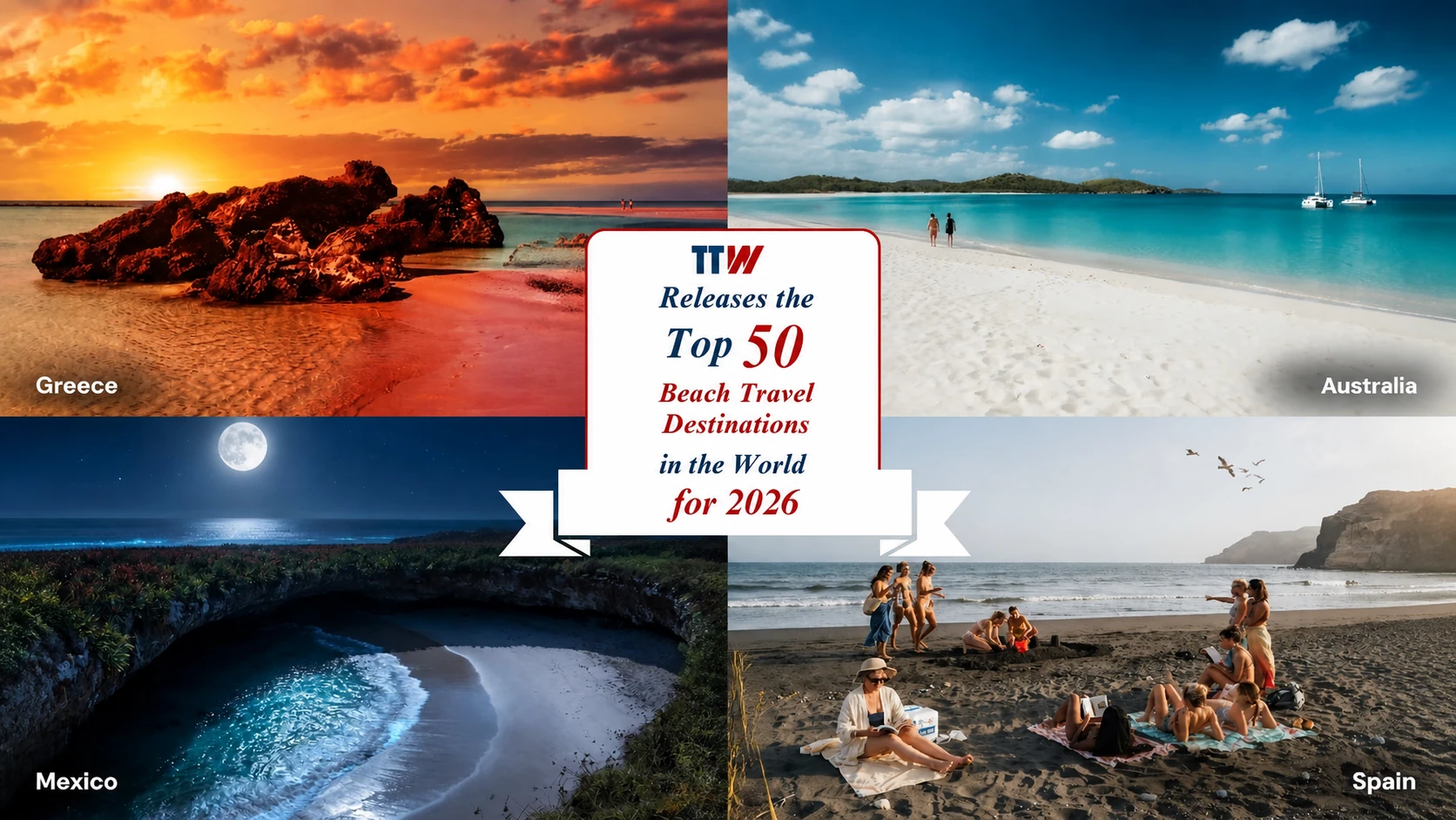 TTW Ranking Puts Coastal Diversity at the Centre of Beach Travel Planning