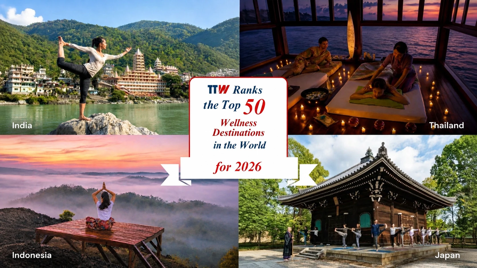 TTW’s 2026 Wellness Ranking Shows Travel’s Shift Towards Holistic Experiences