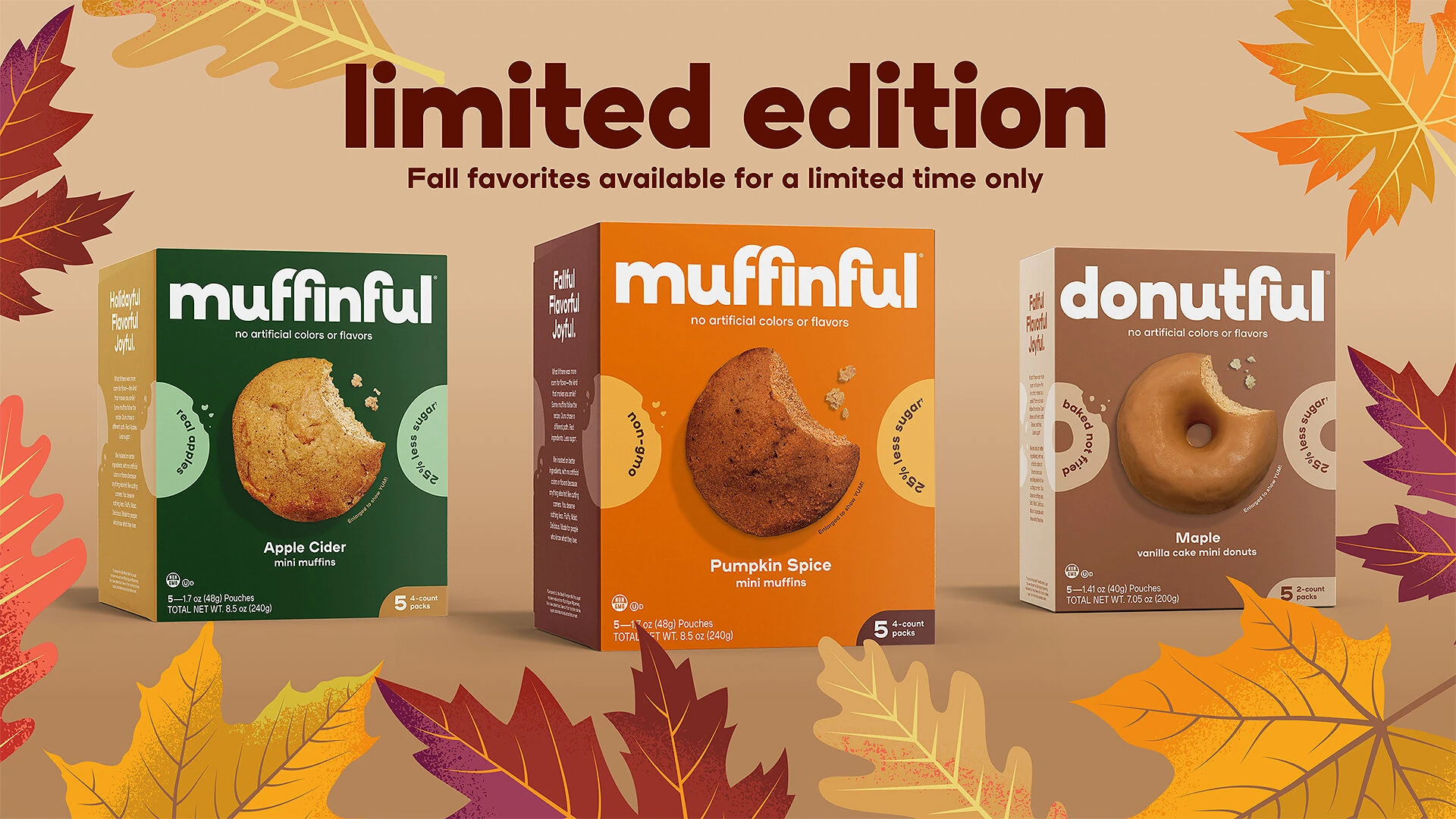 Bakeful Brings Three Seasonal Flavours to the Snack Aisle