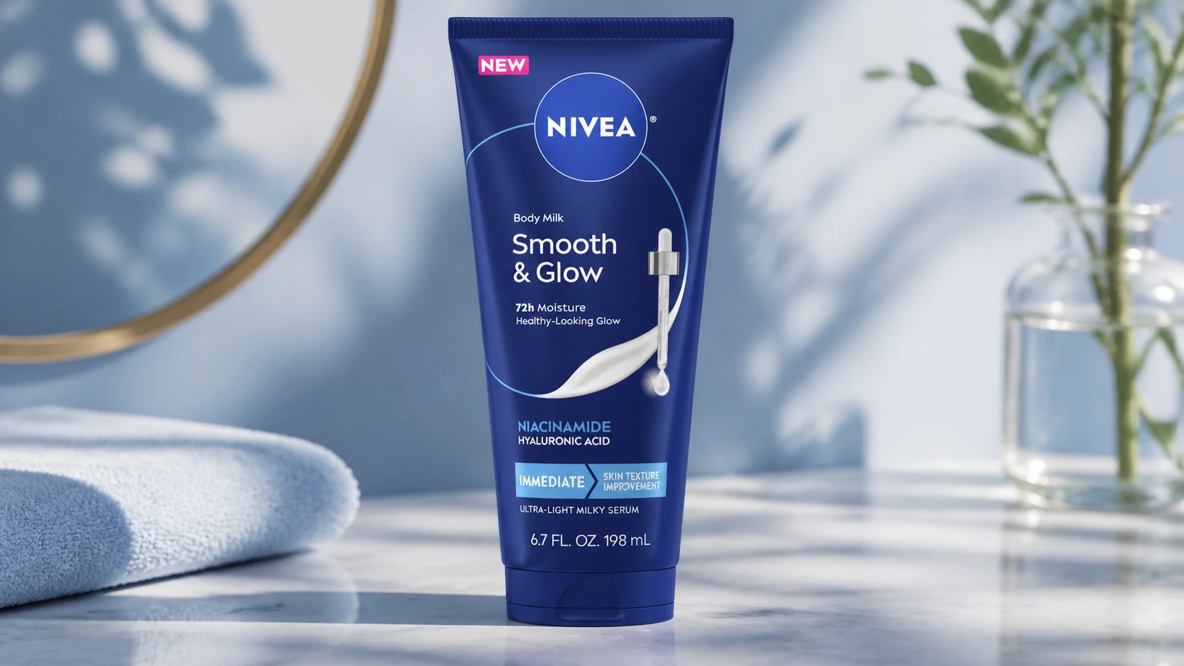 NIVEA Smooth & Glow Extends Body-Care Push Into Fast-Absorbing Hydration