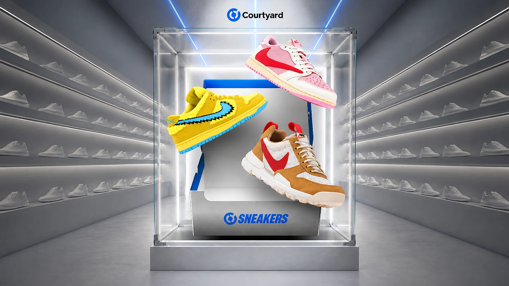Courtyard Brings Its Reveal-Based Shopping Model To The Sneaker Market