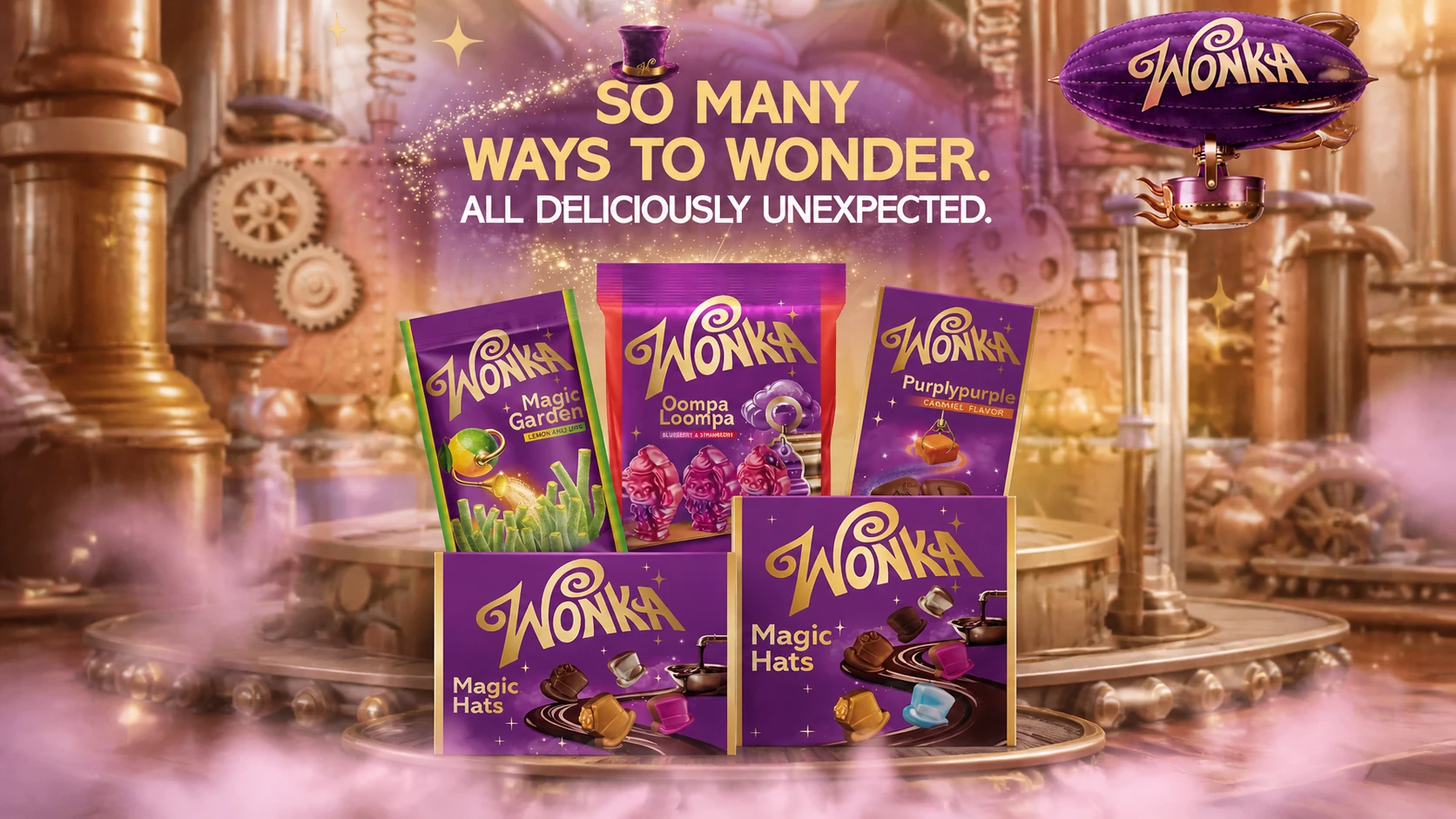 Ferrero Recasts Wonka Through Limited-Edition Treats and Digital Play