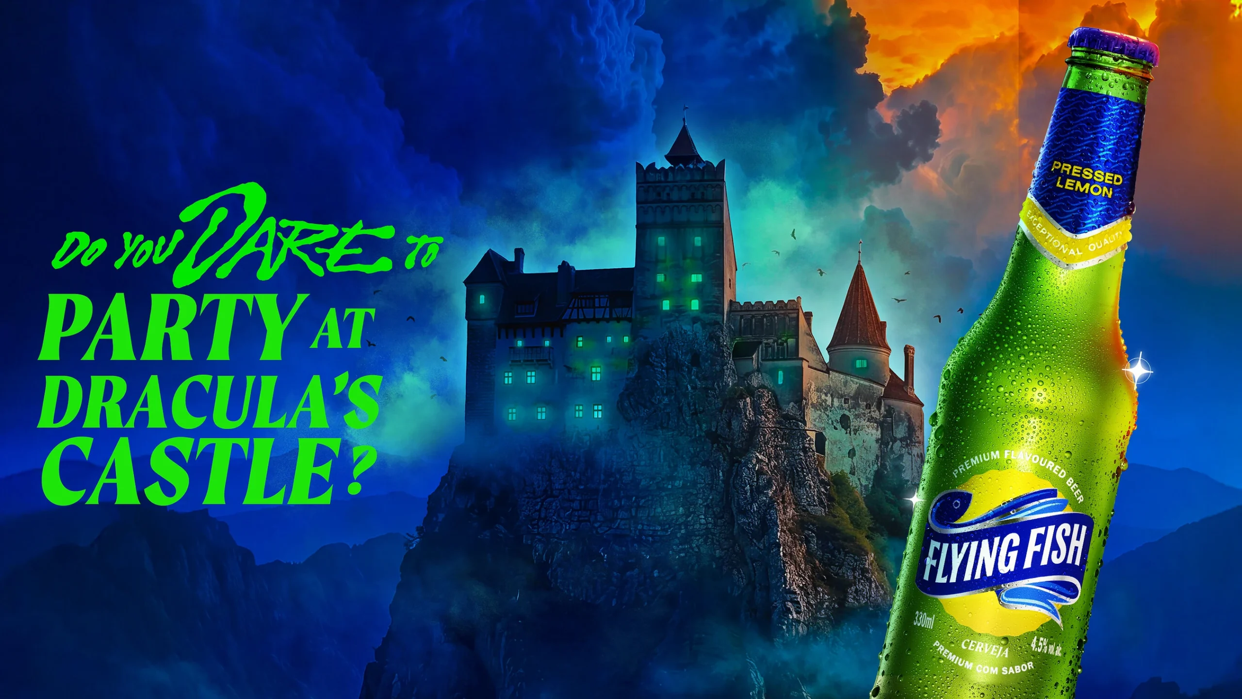Flying Fish Turns Dracula’s Castle Into a Global Halloween Brand Experience