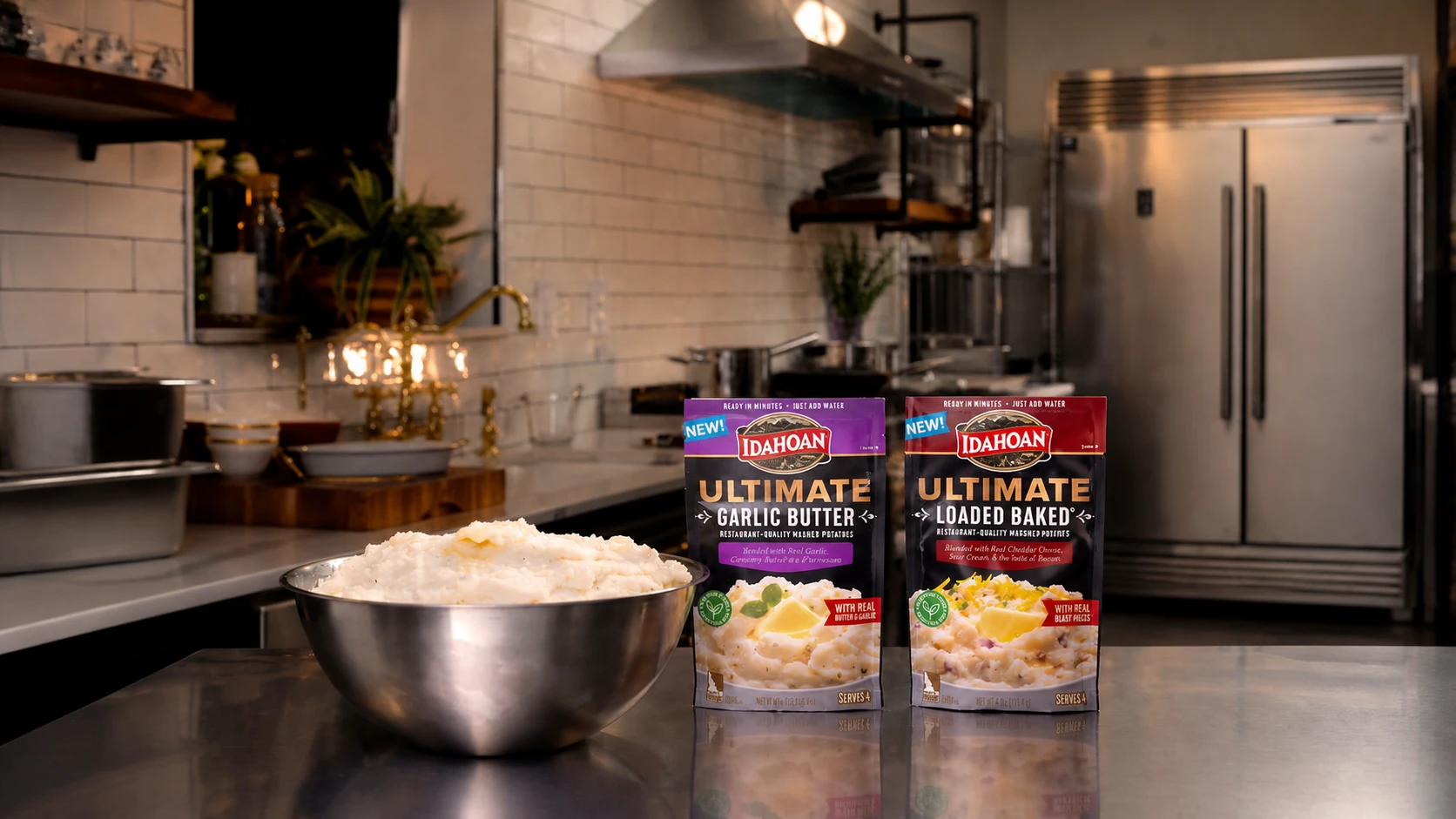 Idahoan Moves Mashed Potatoes Towards At-Home Premium Comfort Food