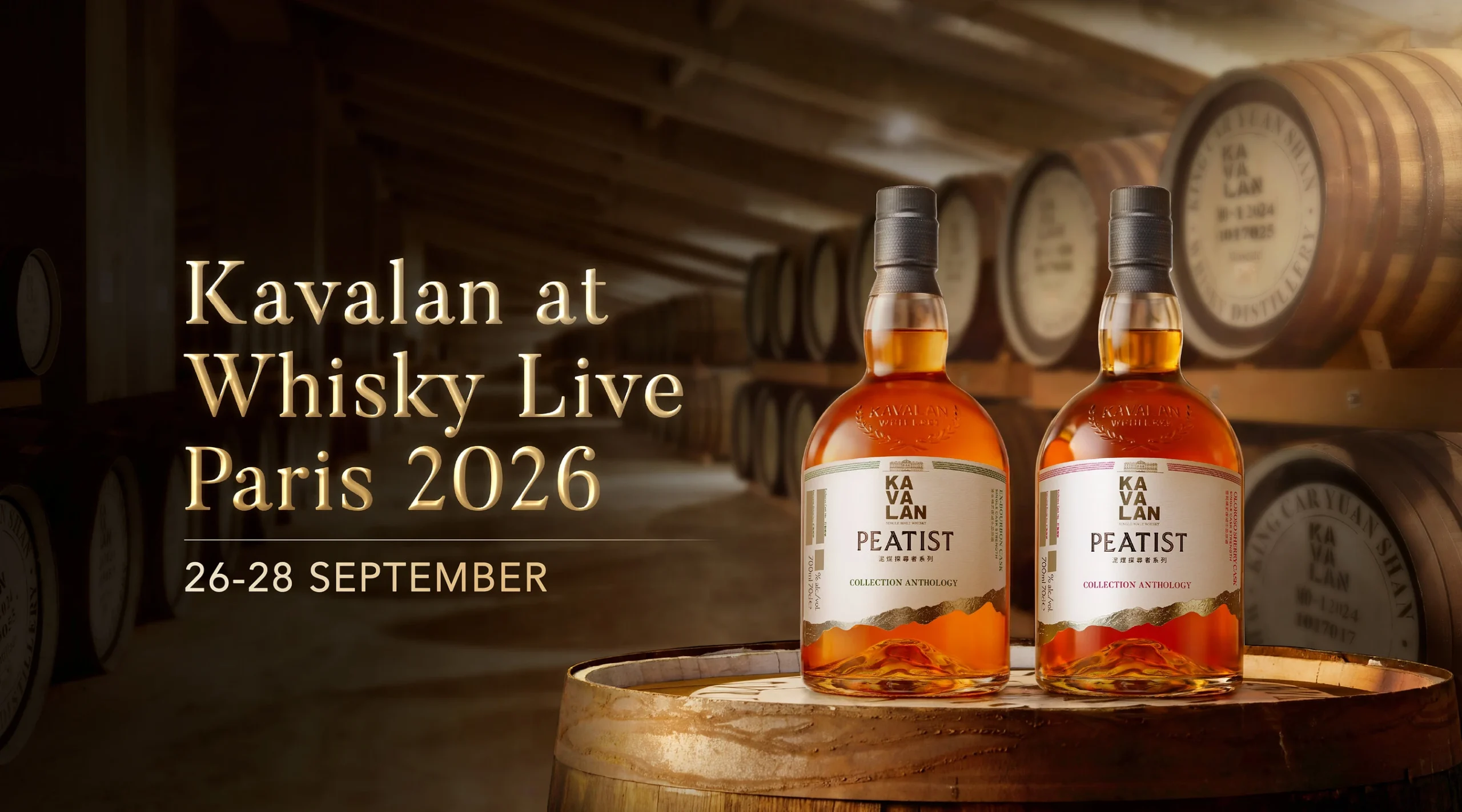 Kavalan Takes Taiwanese Single Malt To Whisky Live Paris 2026