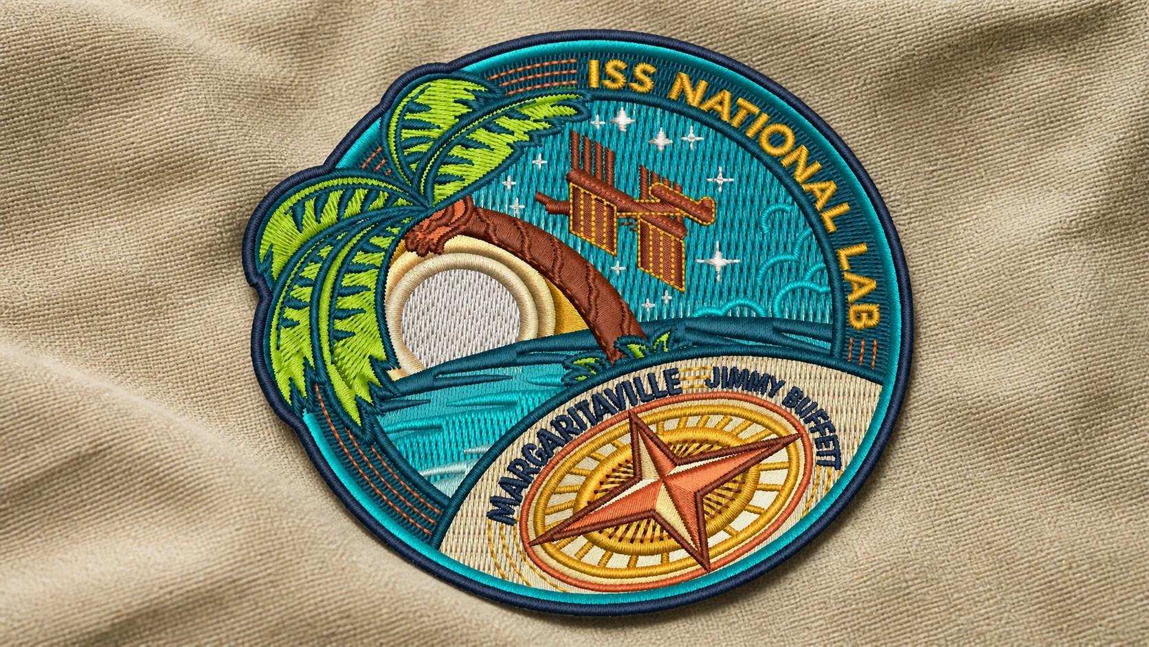 Margaritaville Mission Patch Links Lifestyle Branding With Space-Based Research Funding