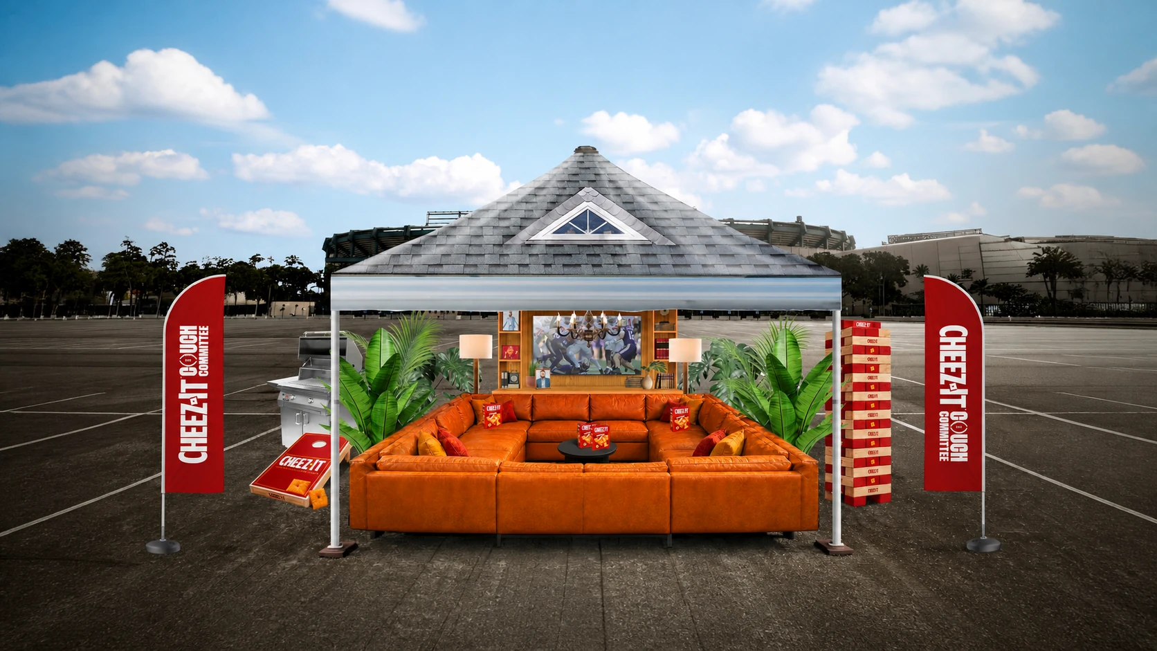 Cheez-It Turns College Football Tailgating Into A Branded Fan Experience