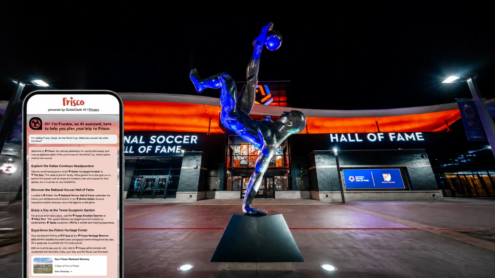 Matador Network Brings Destination AI Into Frisco’s World Cup Preparations