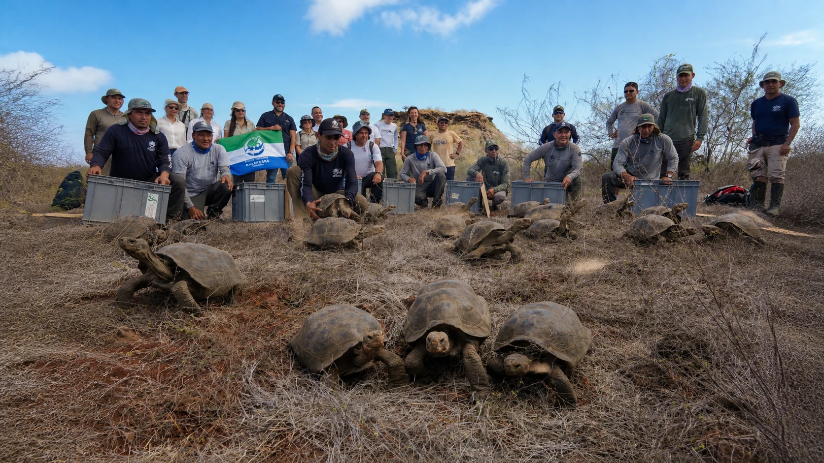 Tortoise Return Shows How Expedition Travel Can Fund Conservation