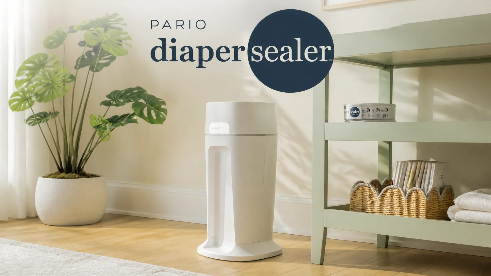 Pario Targets Nursery Odour With Individually Sealed Diaper Disposal