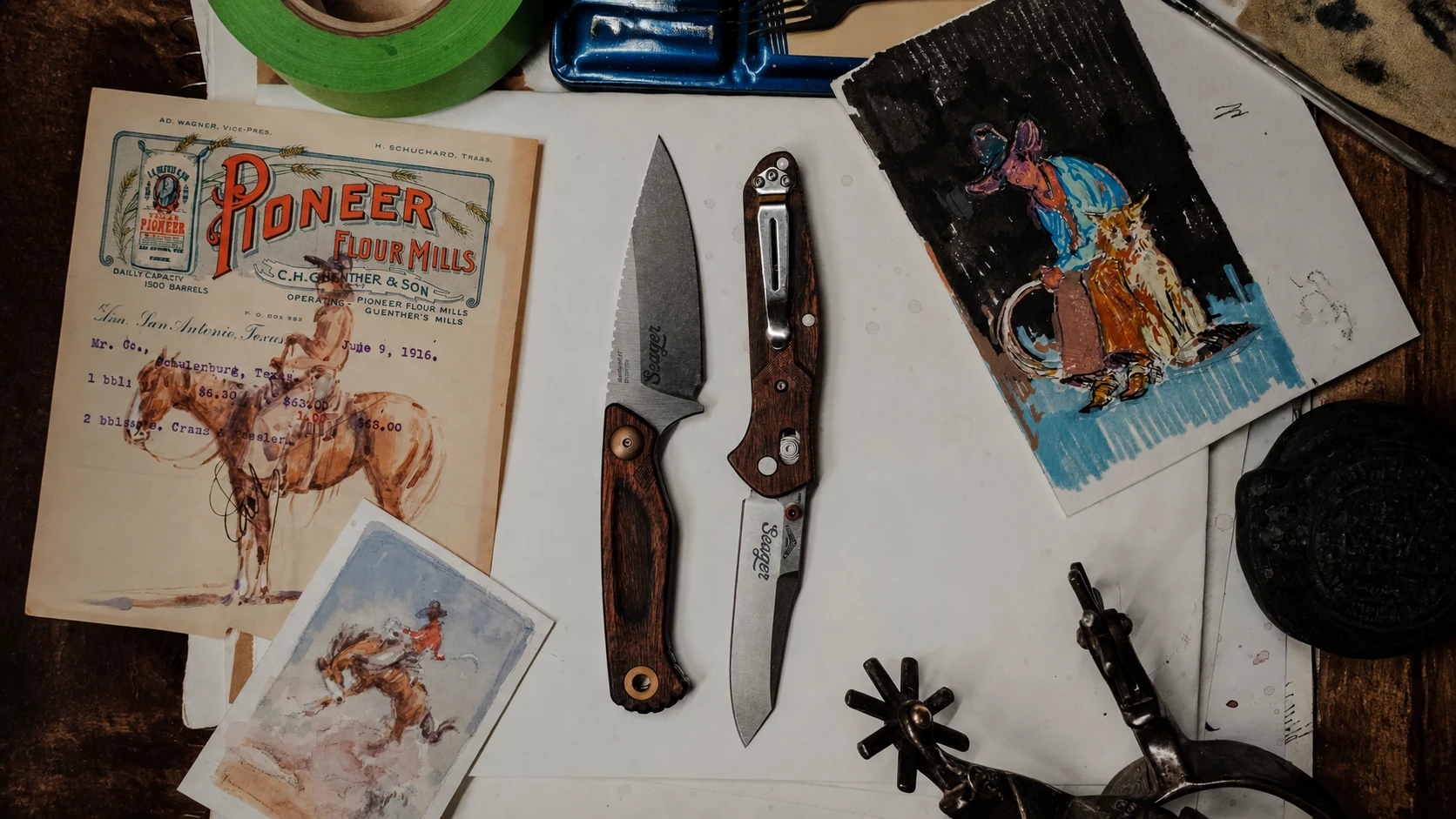 Seager Co. And Benchmade Turn Western Heritage Into Limited-Edition Gear