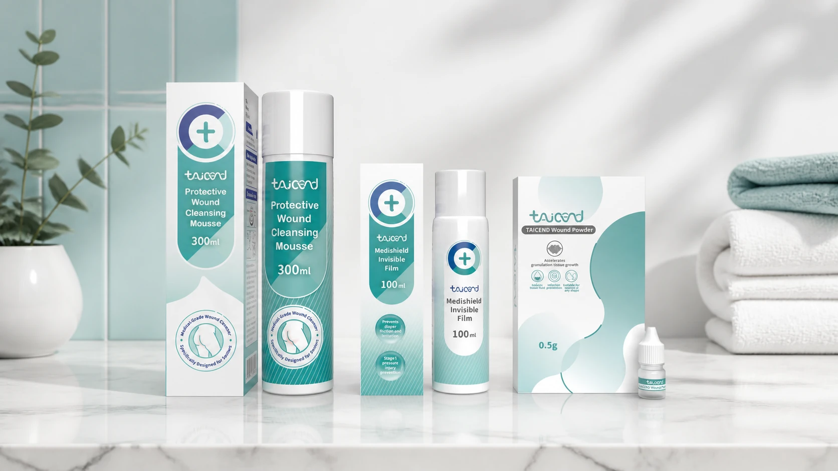TAICEND Brings Three-Part Skin Protection System to Elder Care