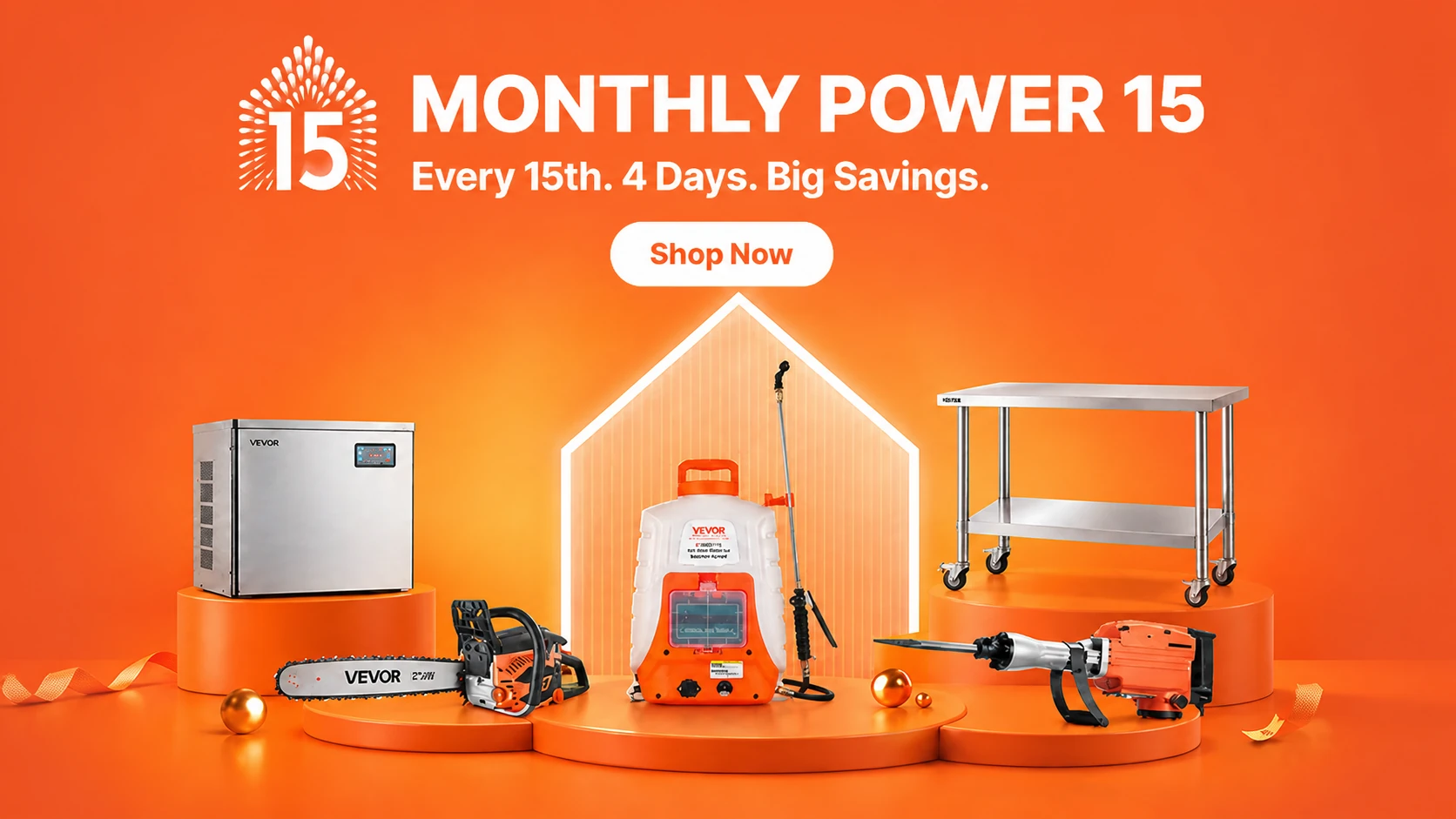VEVOR’s Monthly Power 15 Turns Seasonal Home Preparation Into A Retail Ritual